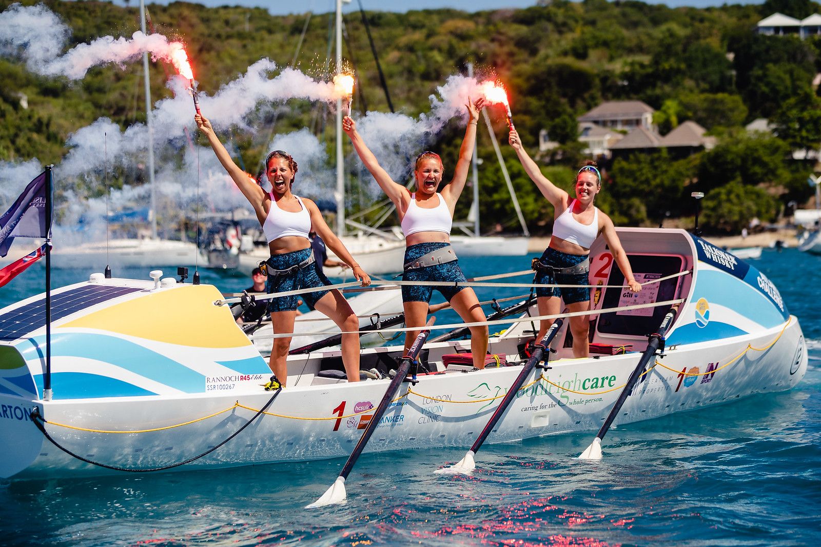 Bristol graduates become youngest women to row across Atlantic