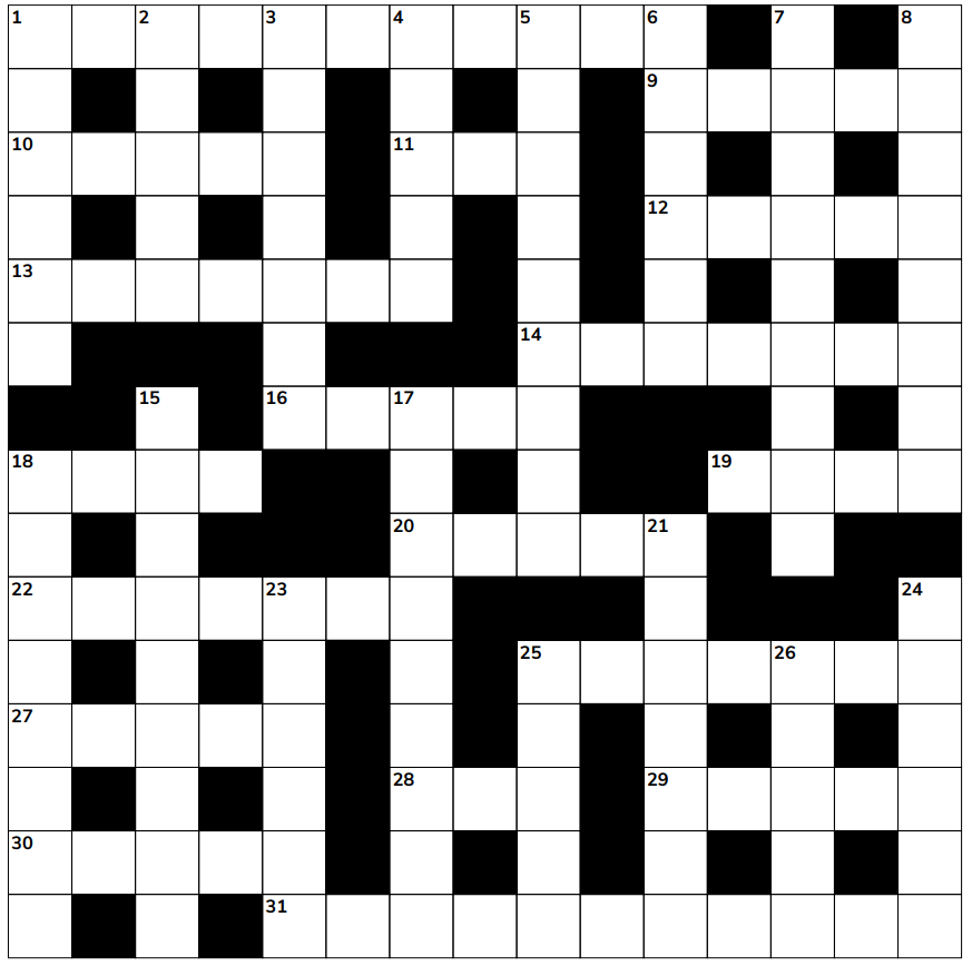Issue 391 03/26 cryptic crossword hints + answers