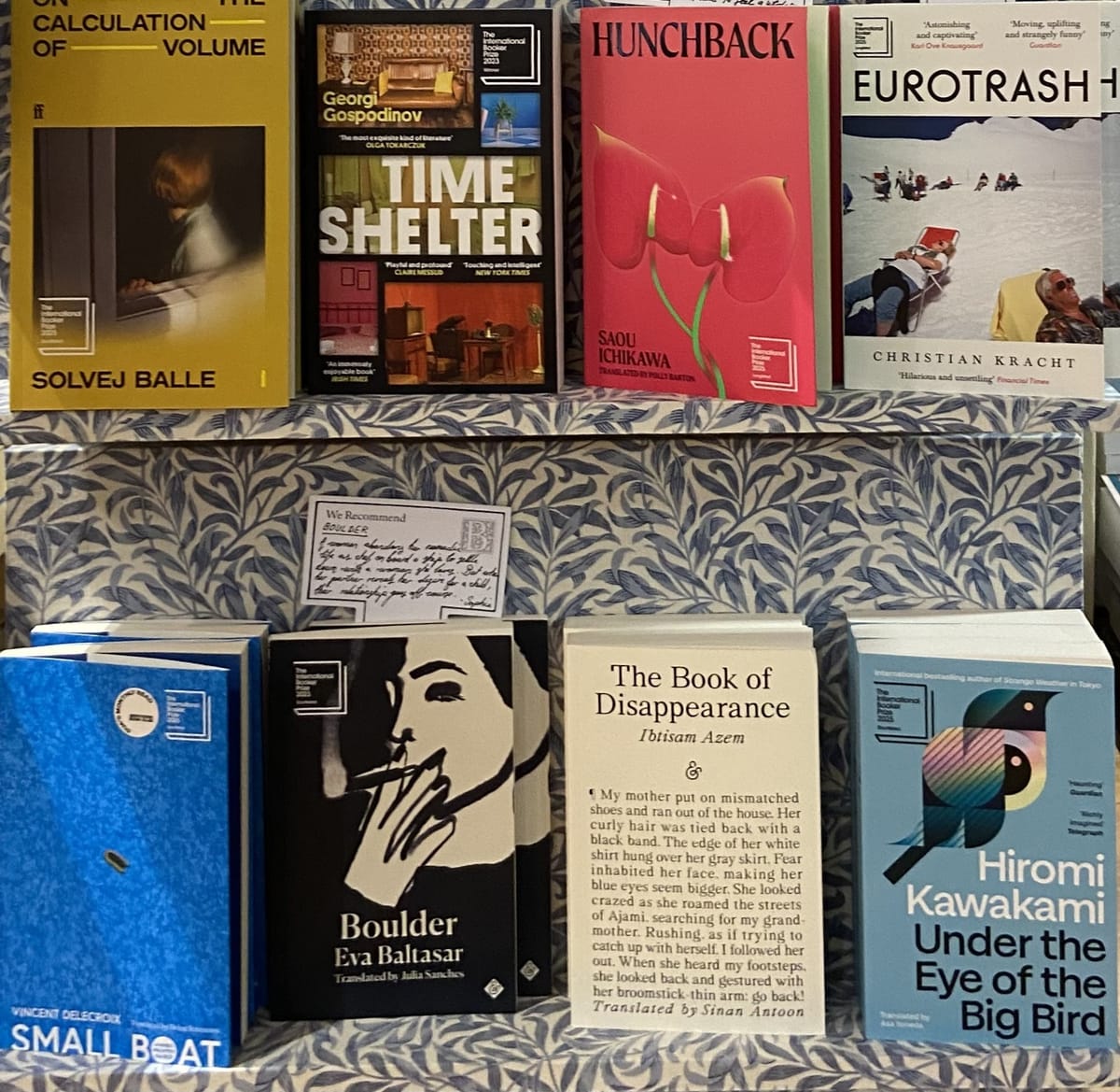 International Booker longlist breakdown