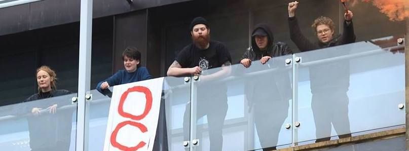 Senate House occupiers had a 'constructive meeting' with Hugh Brady