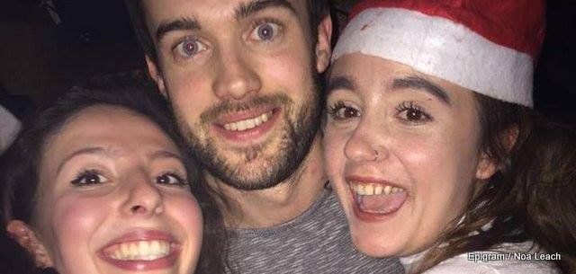 Comedian Jack Whitehall graces students with his presence at Lolas Lo's