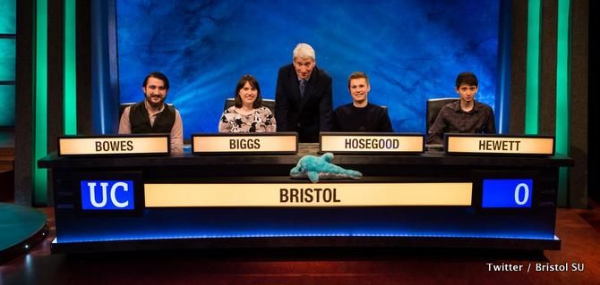 Bristol University Challenge team through to quarter finals