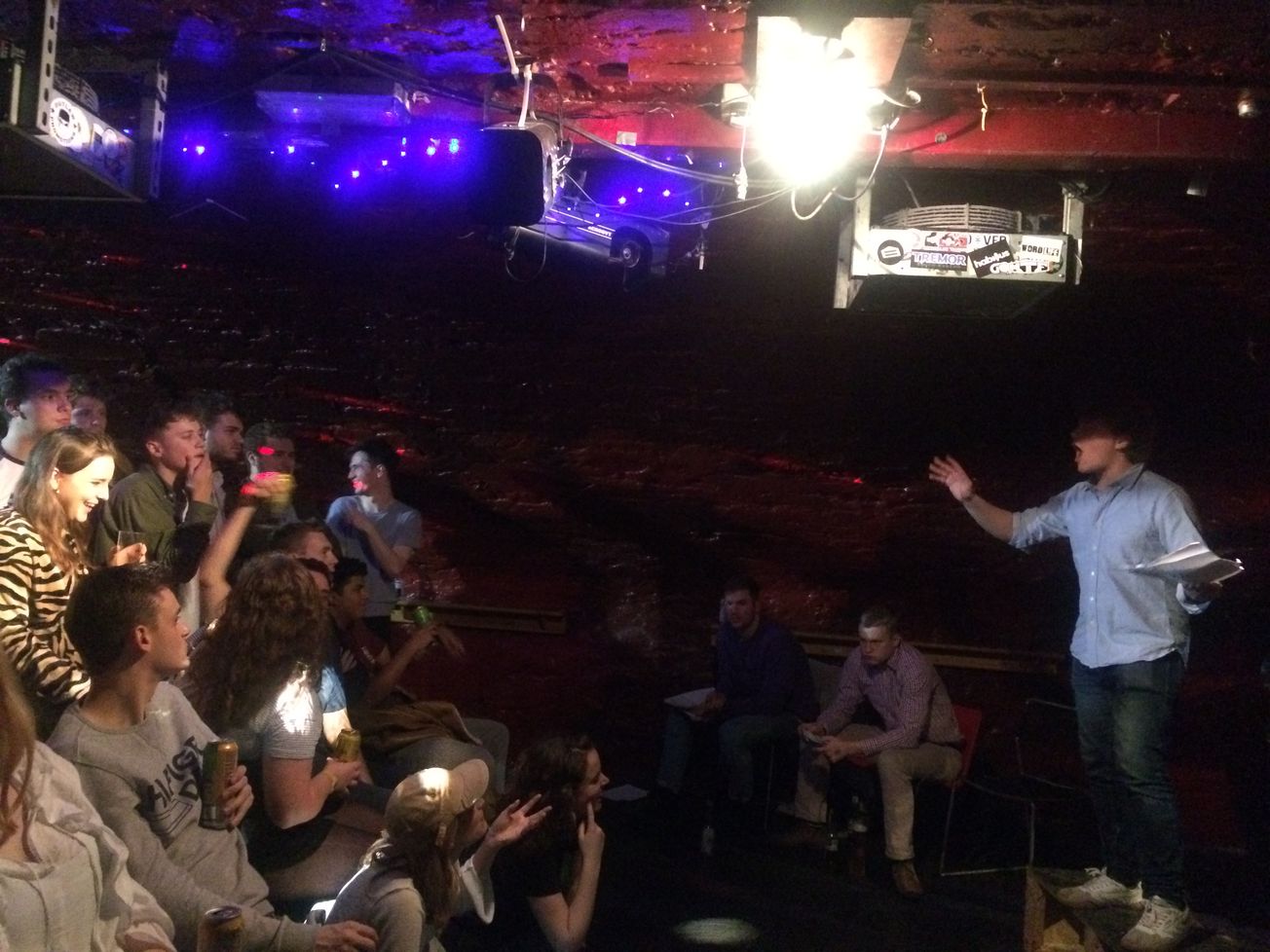 Sparks fly in divisive drunken EU debate