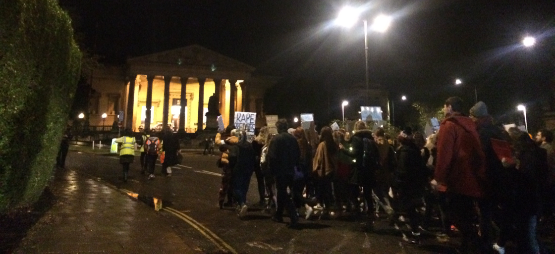 Marchers ‘Reclaim the Night’ from sexual violence