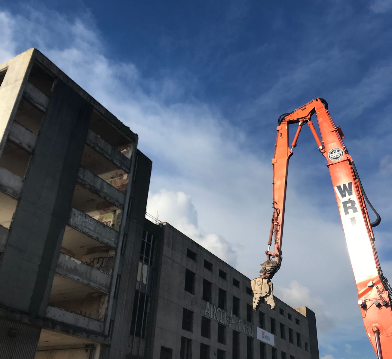‘We cannot afford to fail on this one’: demolition marks the beginning of new campus project