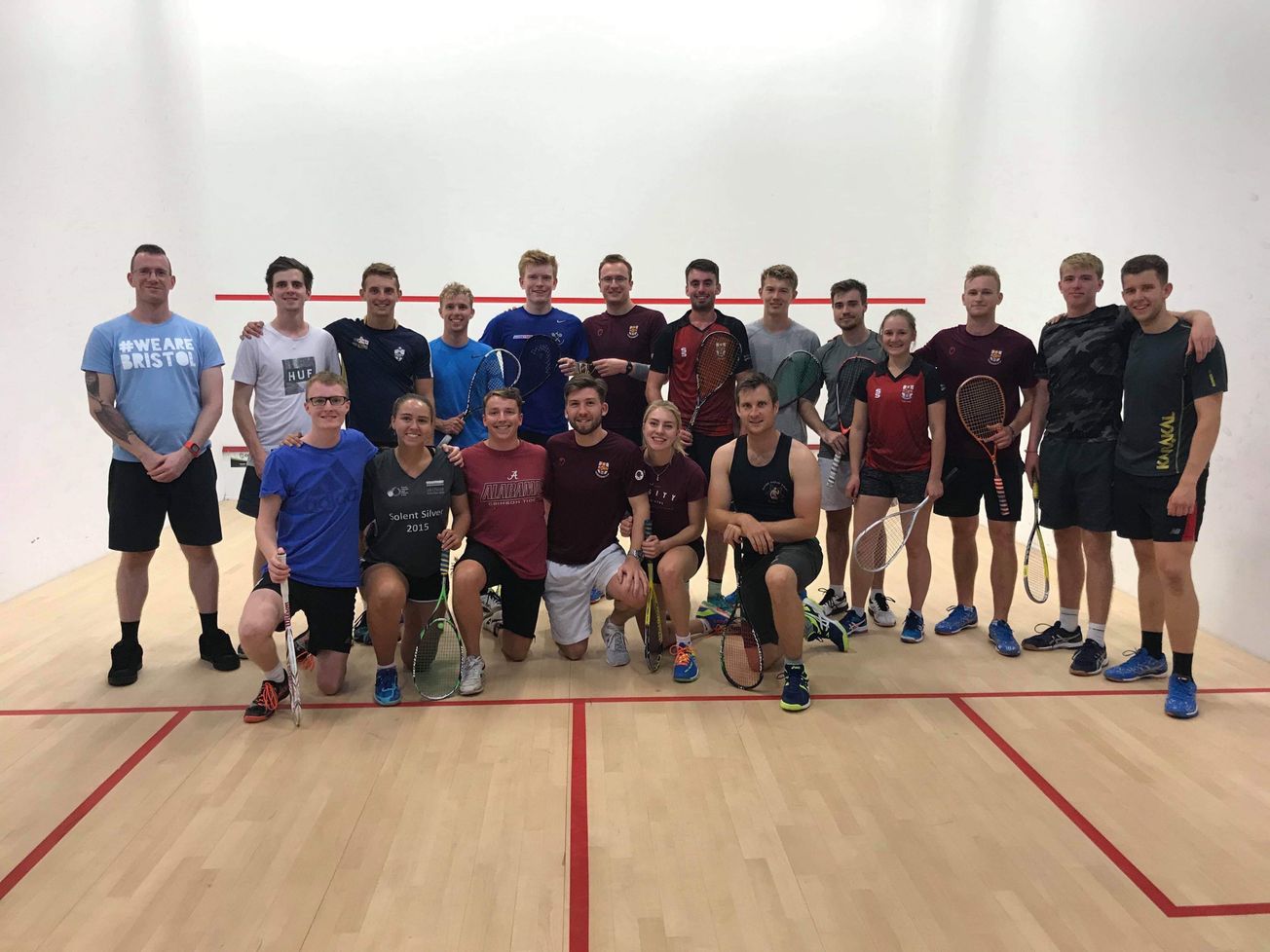 Record turnout for Uni Squash club 'Give it a Go' sessions