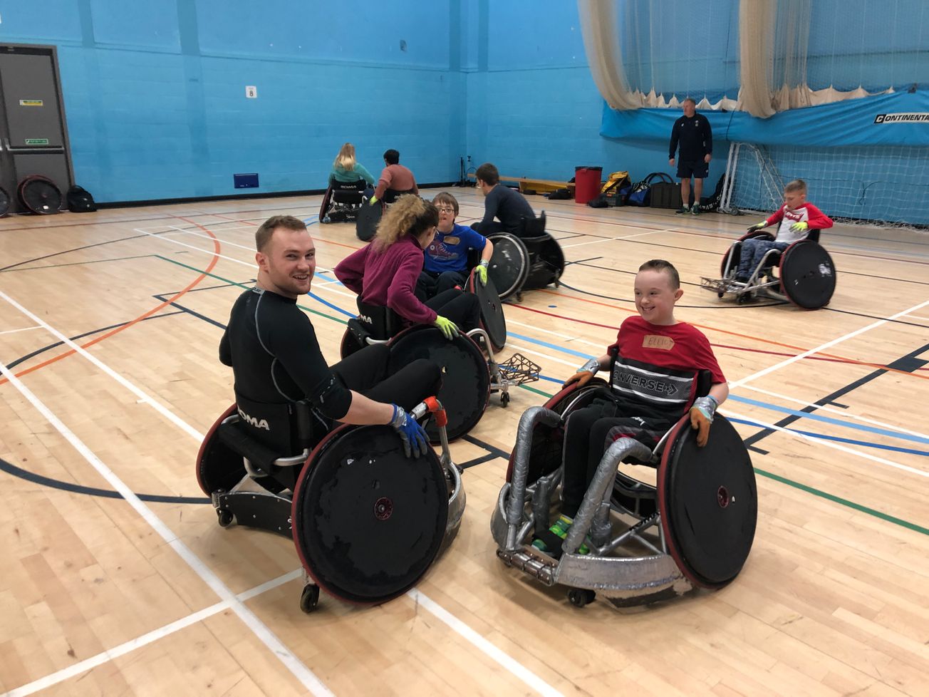 Student volunteers run inclusive sports day with Bristol Bears