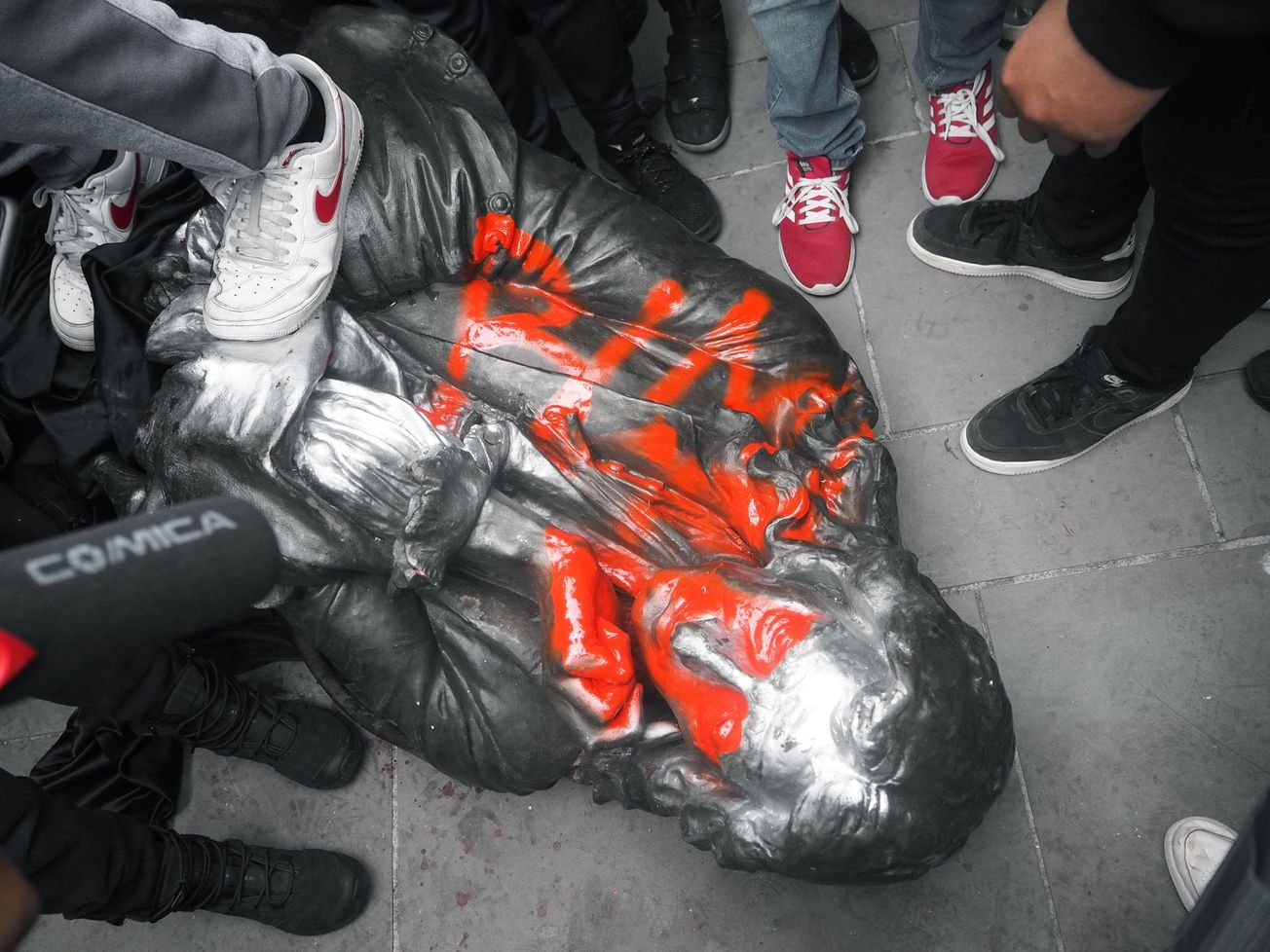 24-year-old man arrested over toppling of Edward Colston statue