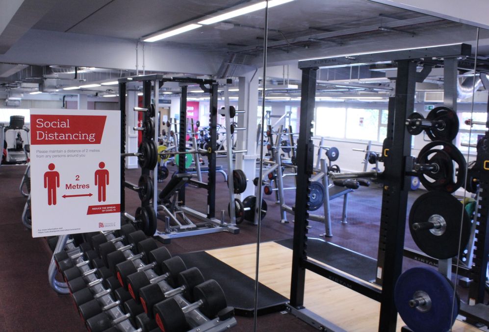 Indoor UoB sports facilities reopen with new safety measures