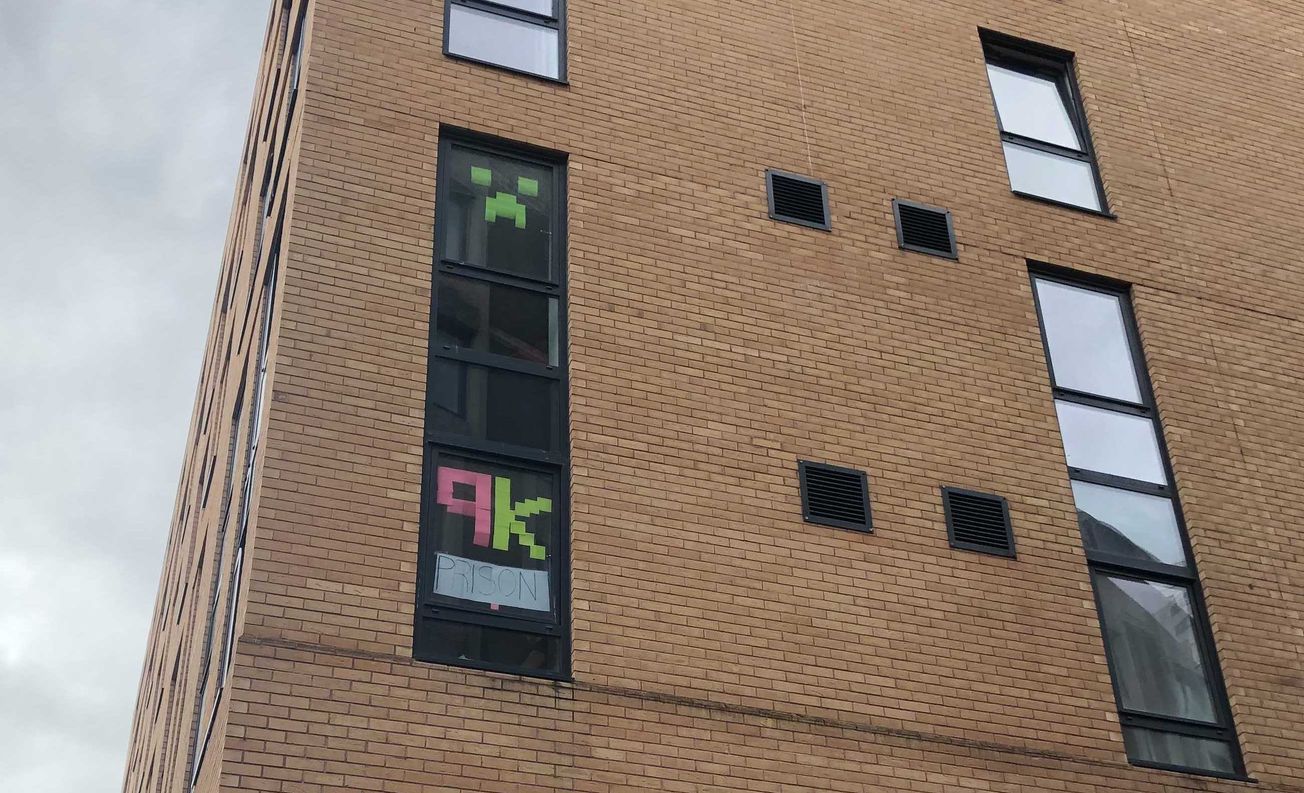 Bristol University students to hold a rent strike in response to quarantined halls