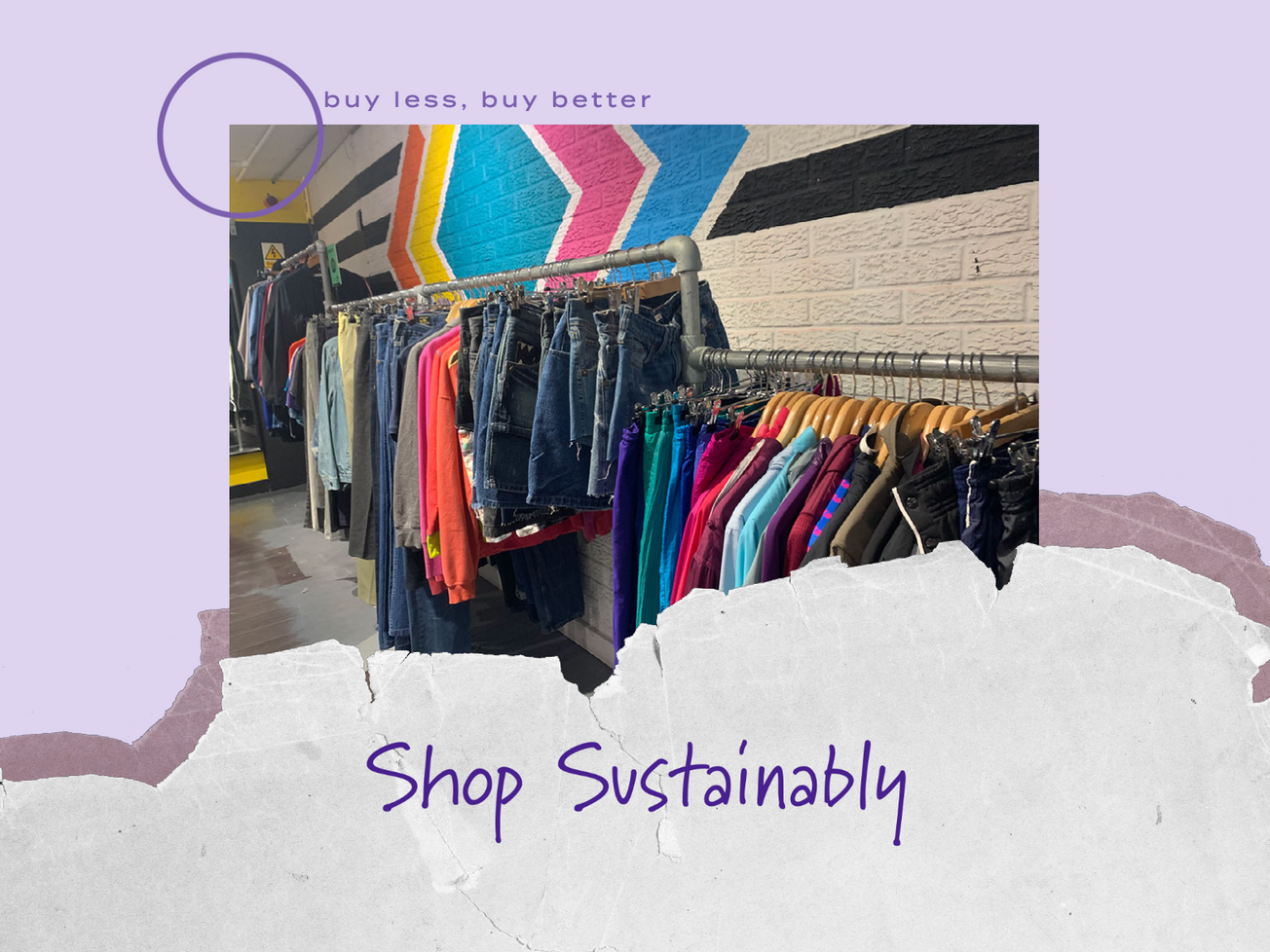 How to shop sustainably on a student budget