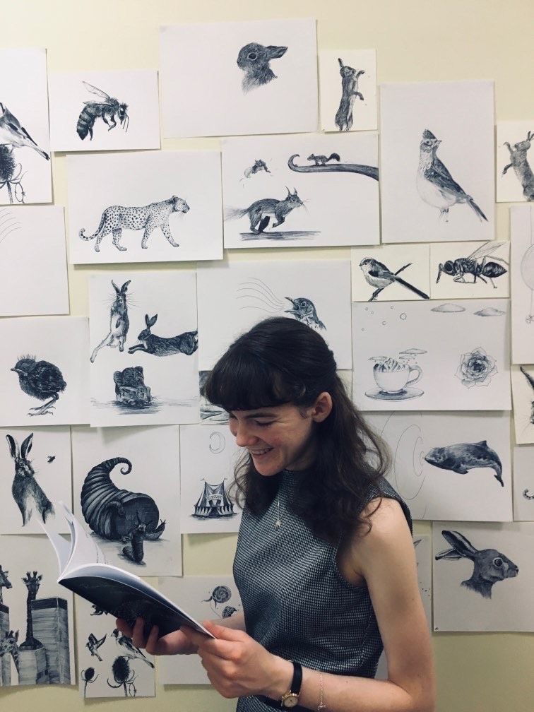 This student has published a book of poems and sketches for environmental awareness