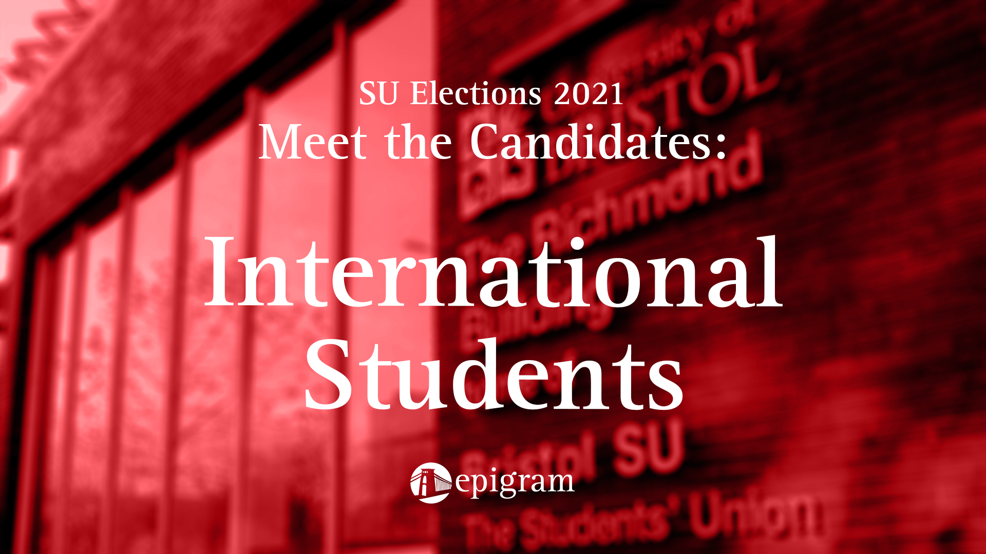 Meet the candidates running to be your next International Students Officer