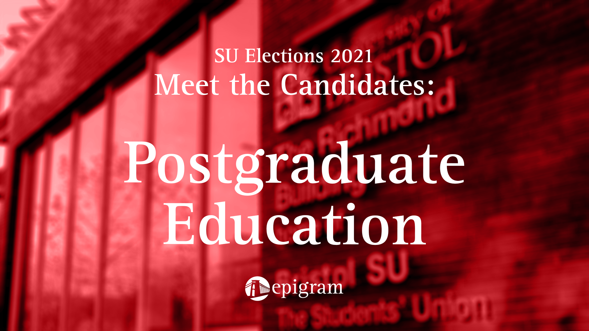 Meet the candidates running to be your next Postgraduate Education Officer