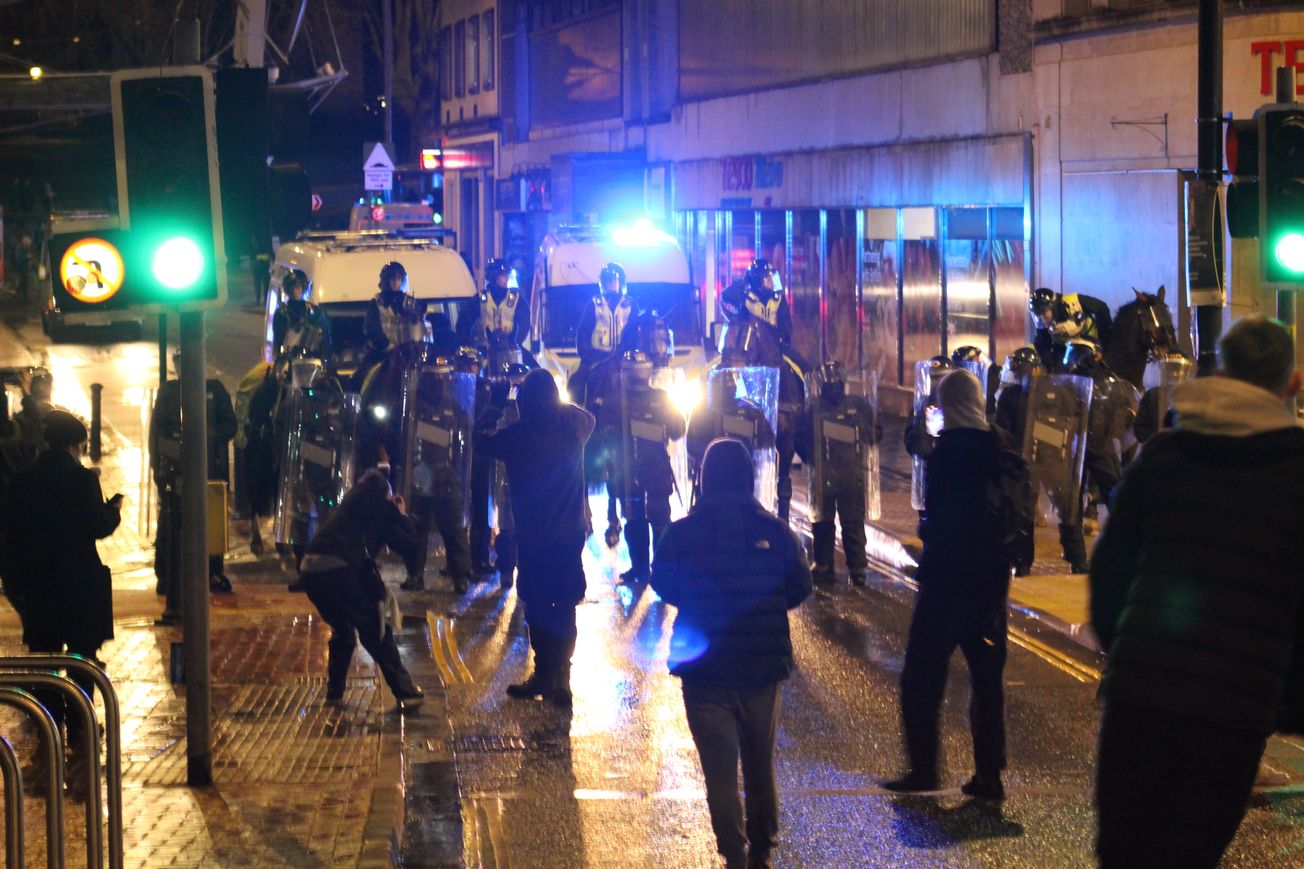 Five jailed in connection with Kill the Bill riot in Bristol