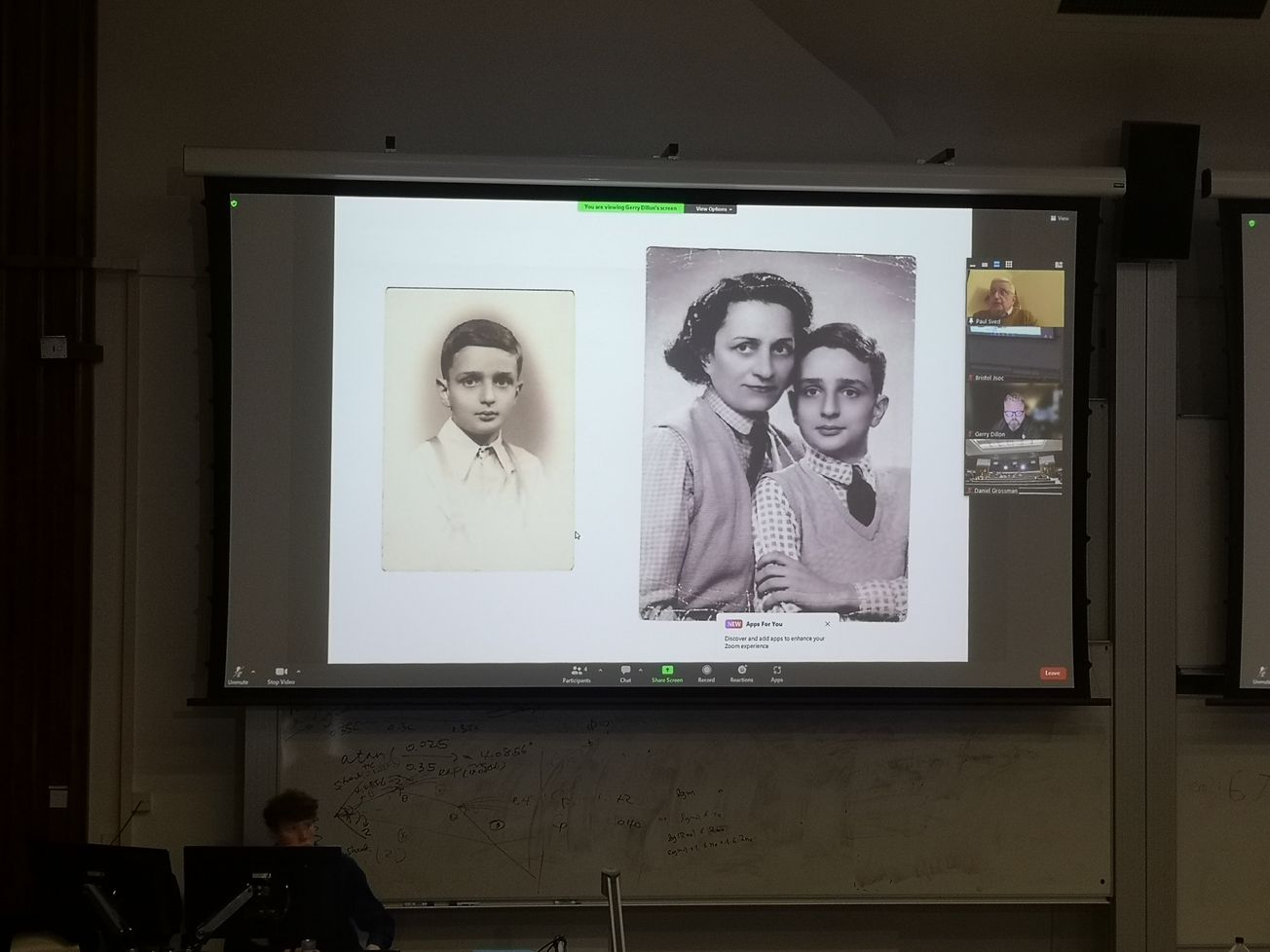 Holocaust survivor shares testimony as University of Bristol marks Holocaust Memorial Day