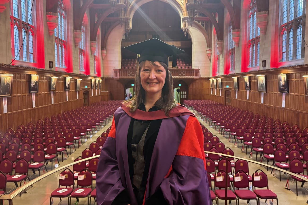 University of Bristol student earns  PhD following 'debilitating and life-changing' brain injury